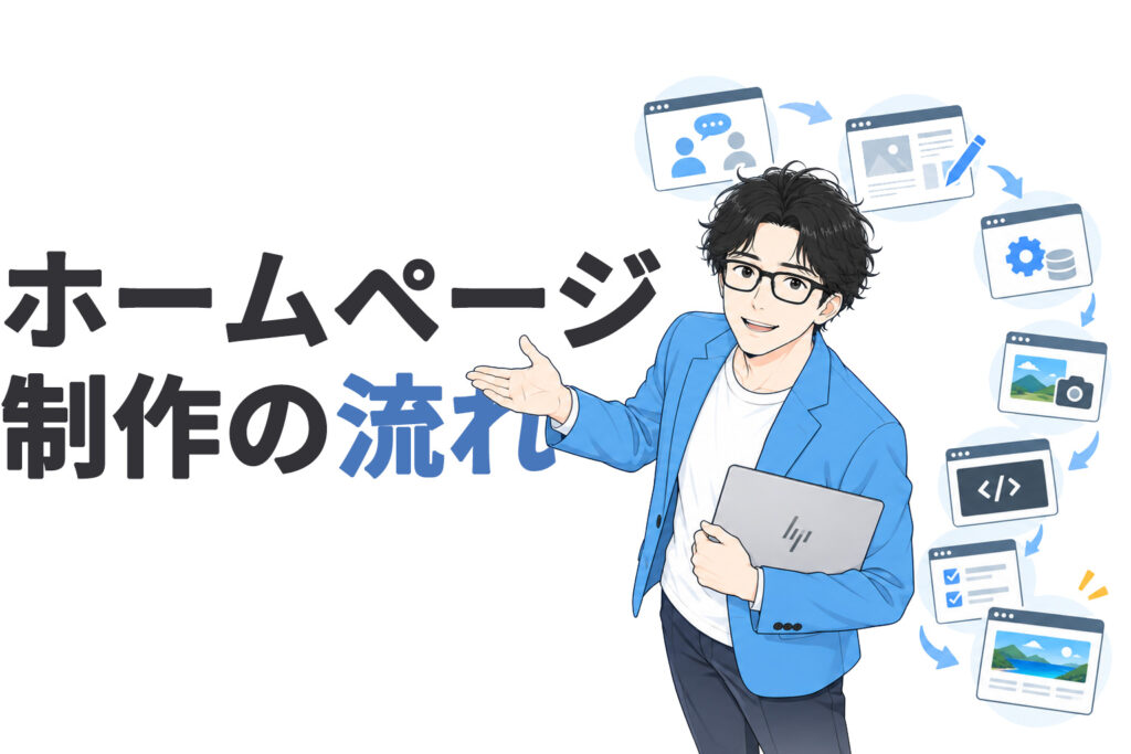 ホームページ制作の流れ