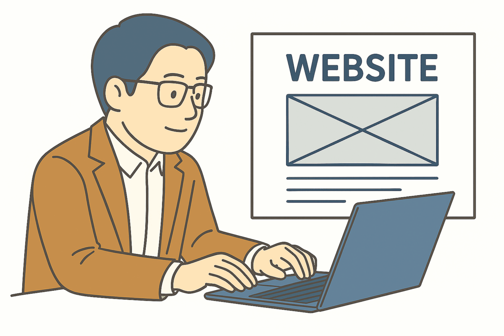 webサイト設計、デザイン制作