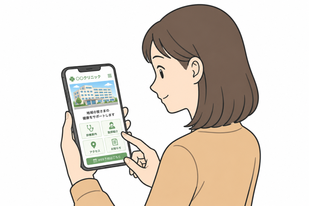 患者様はホームページのどこを見ているのでしょうか?