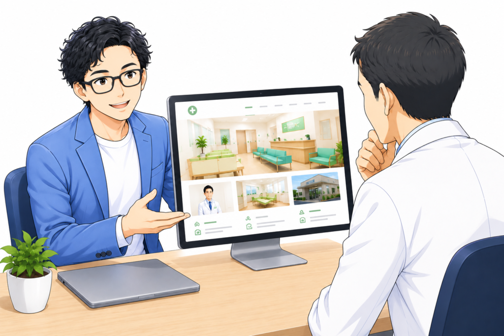 オクヤマデザインだからできる、"医院らしさ"を伝えるホームページ制作