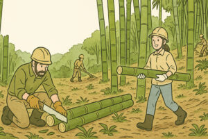 和歌山県で竹林整備・里山保全活動をされている企業様