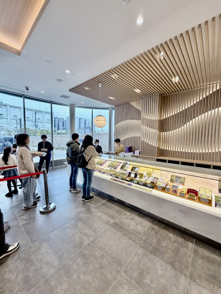 文明堂 伏見カステラ工房の店内