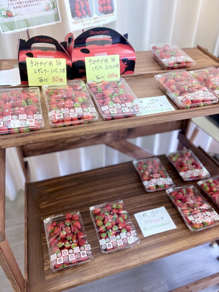 とちのいちご園のまりひめ