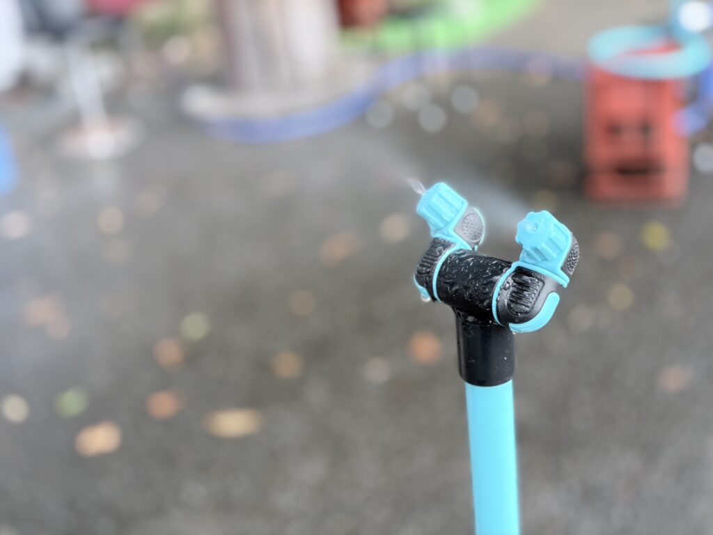 暑い日でも快適なミスト