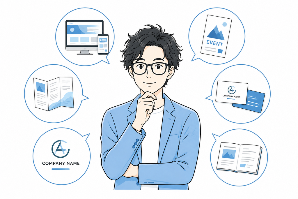デザイン事務所には何を依頼できる？
