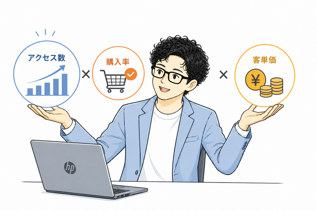 ECサイトの売上は「アクセス数」だけでは決まらない