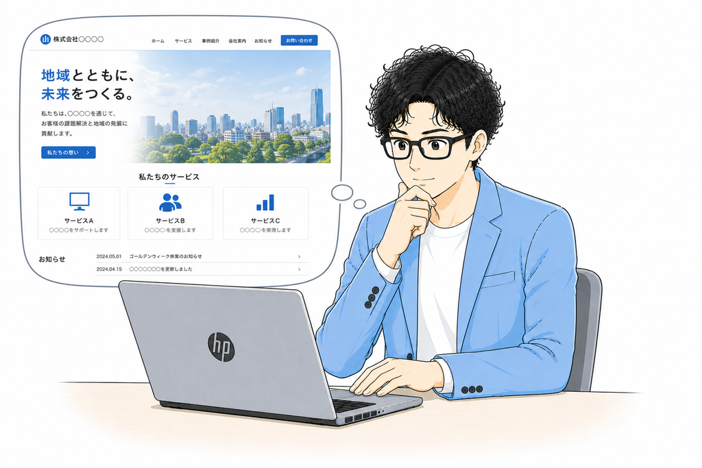 自社ホームページを「初めて見る人」になって読んでみる