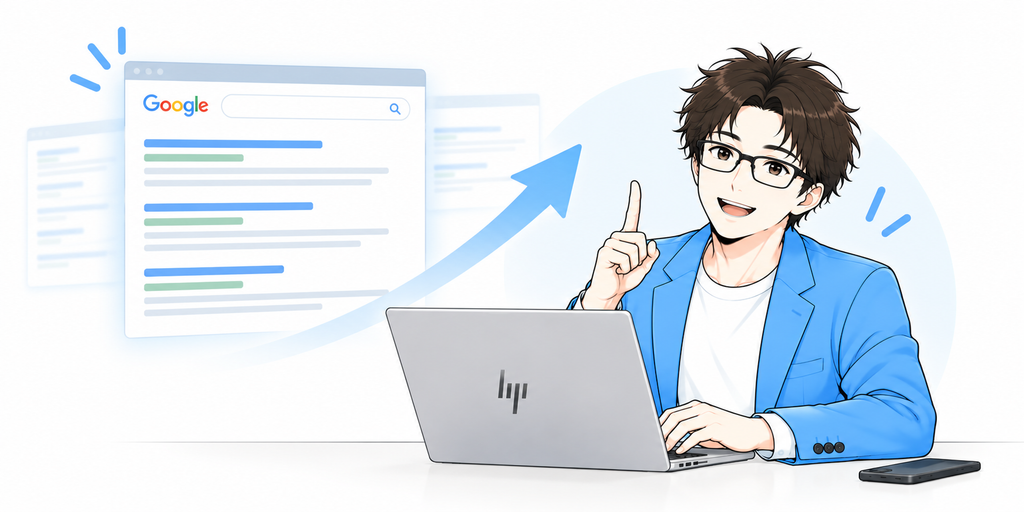 ブログは検索から新しいお客様に見つけてもらえる