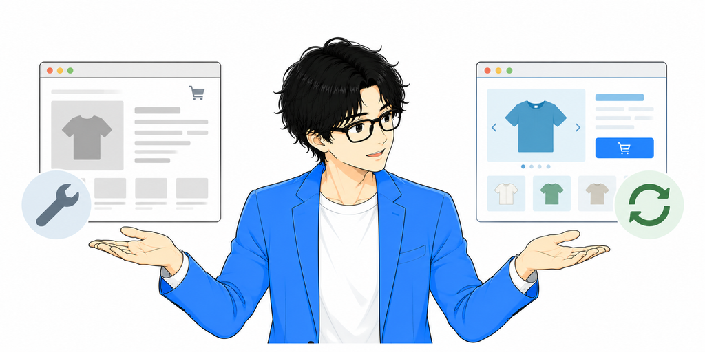部分的な改善で済む場合と、リニューアルした方がよい場合