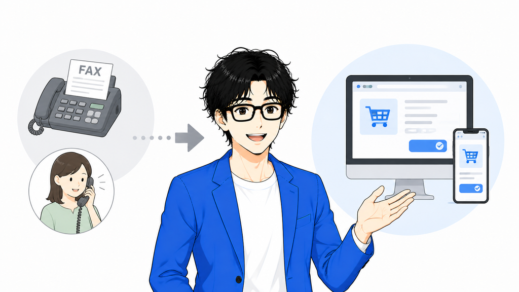 FAX・電話注文のWeb化とは？