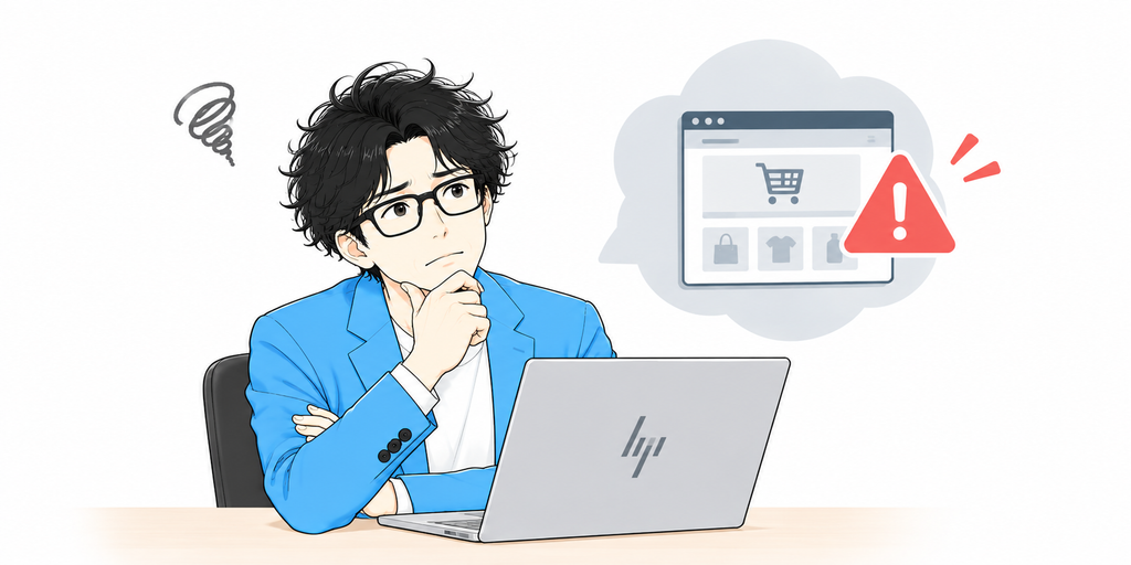古いネットショップは「動いているから大丈夫」とは限りません