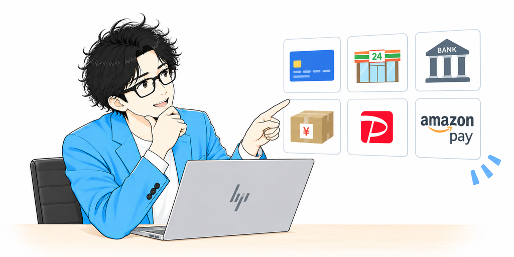 決済方法をそのまま使えるとは限らない