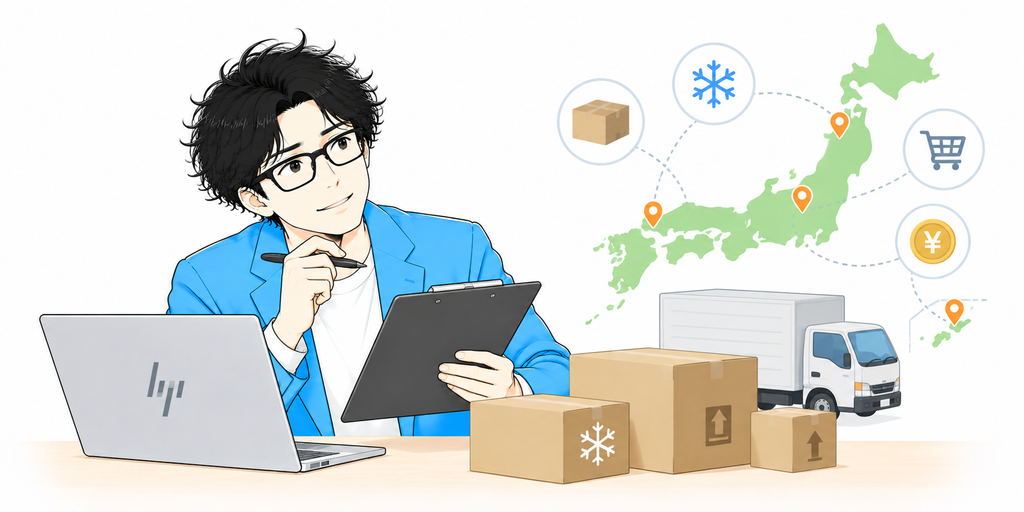 送料設定は想像以上に複雑です