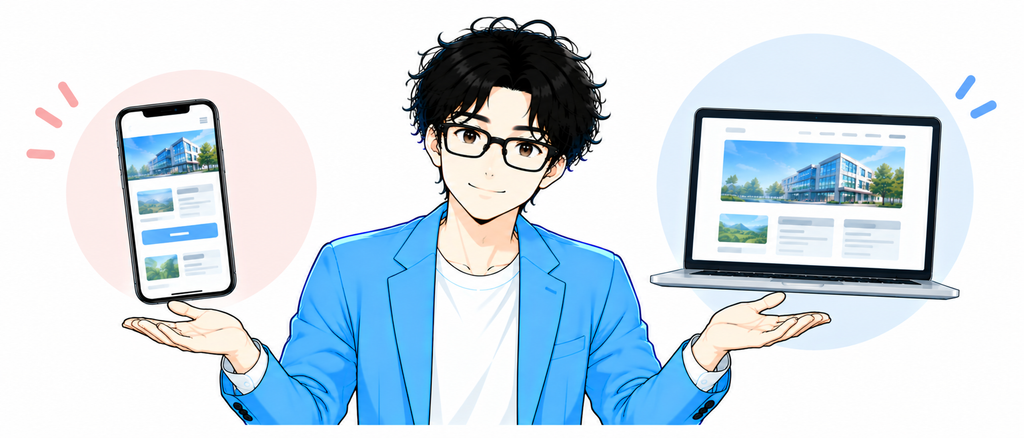 スマホファースト=パソコンを軽視することではありません
