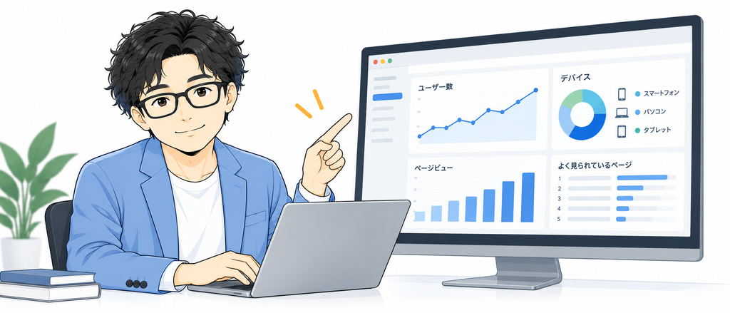 アクセス解析を見ると自社サイトの答えが分かります