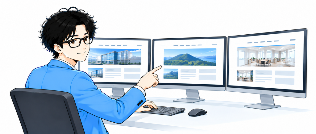 パソコンは複数の情報を比較しやすい