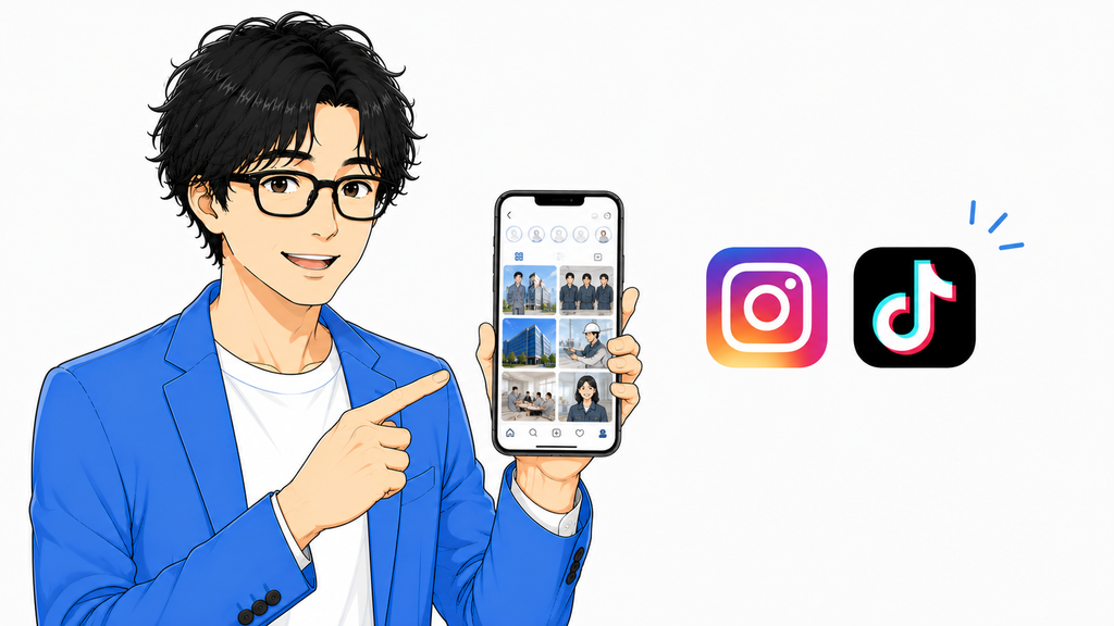 InstagramやTikTokなどのSNSも採用に活用する