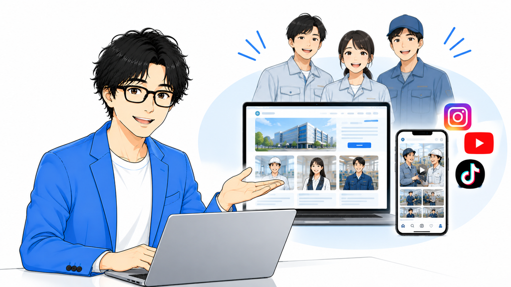 若い人から応募が来ないとお悩みの企業様へ