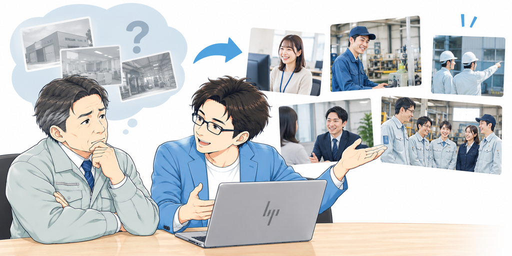 職場や社員の姿が見えているか