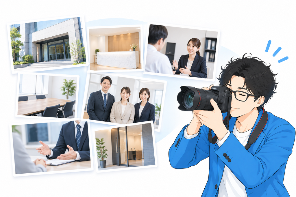 士業のホームページ制作では写真も重要