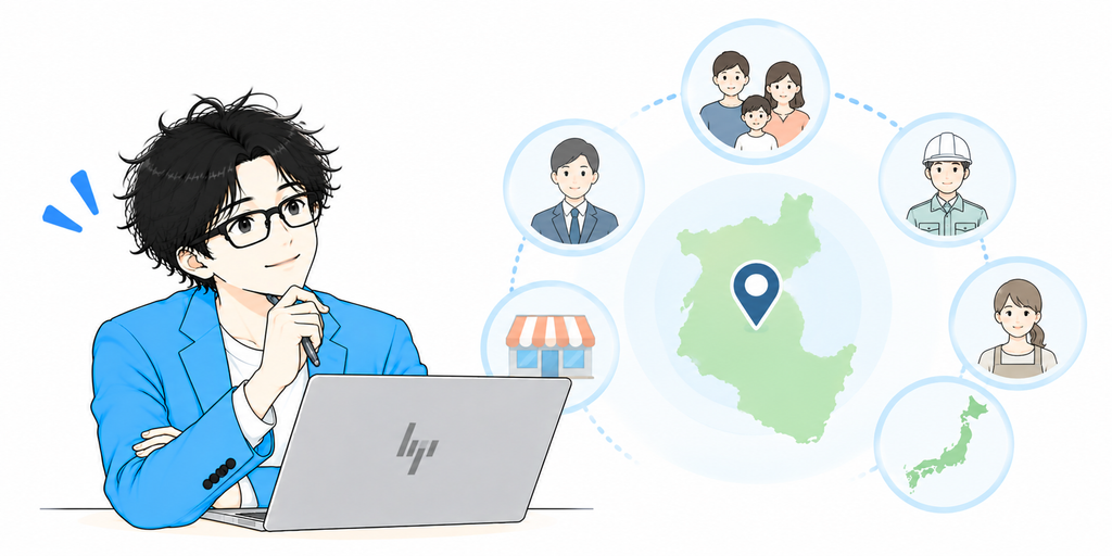 和歌山のWeb集客でまず考えたい「誰に来てほしいのか」