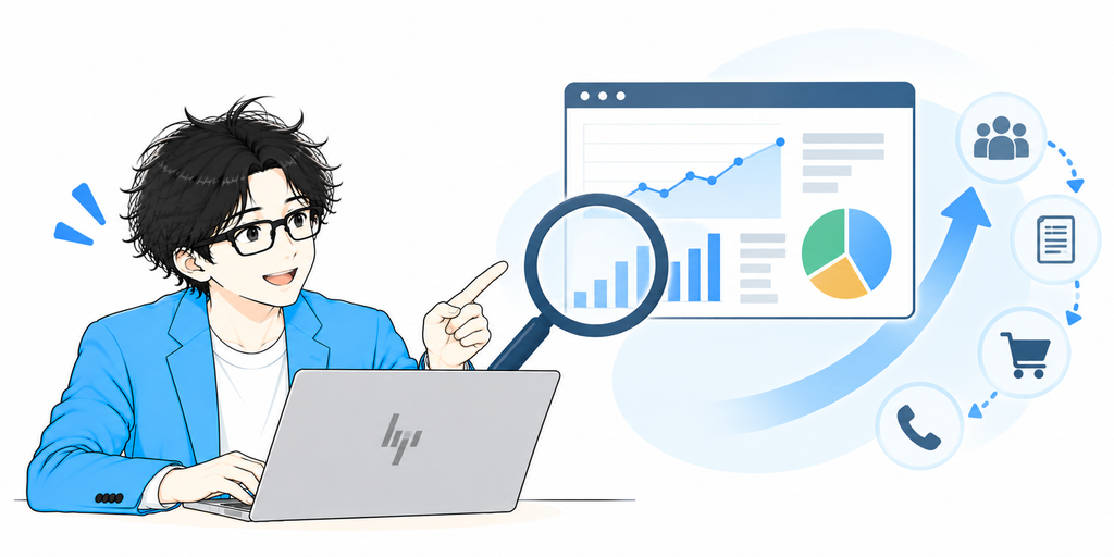 アクセスを増やすだけではWeb集客は成功しません