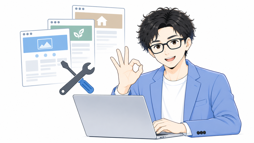 他社が制作したホームページでも対応できる？