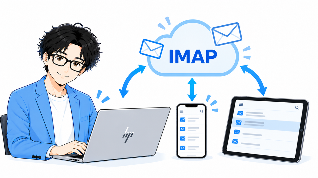 パソコン・iPhone・iPadで確認するならIMAPが便利