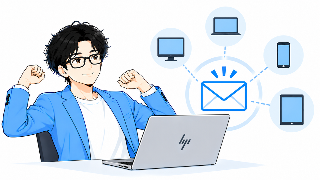 メール環境も仕事に合わせて整えてみましょう