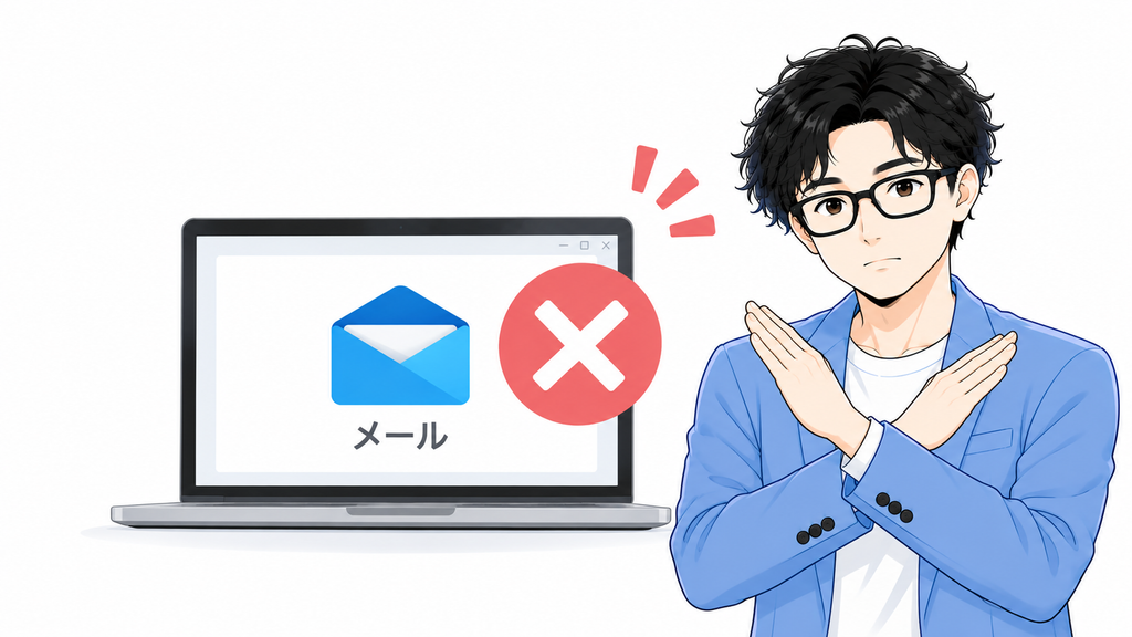 Windows標準の「メール」アプリはサポート終了