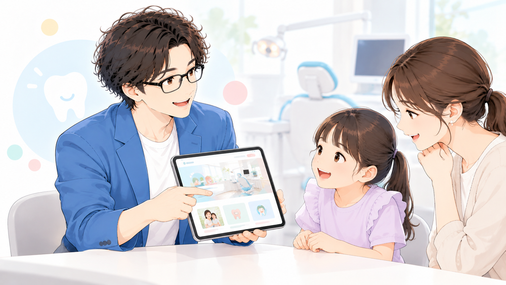 かわいい歯科医院のホームページが向いているのは？