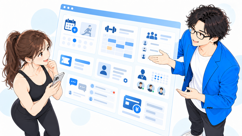 予約・会員管理などのWebシステムも制作できます