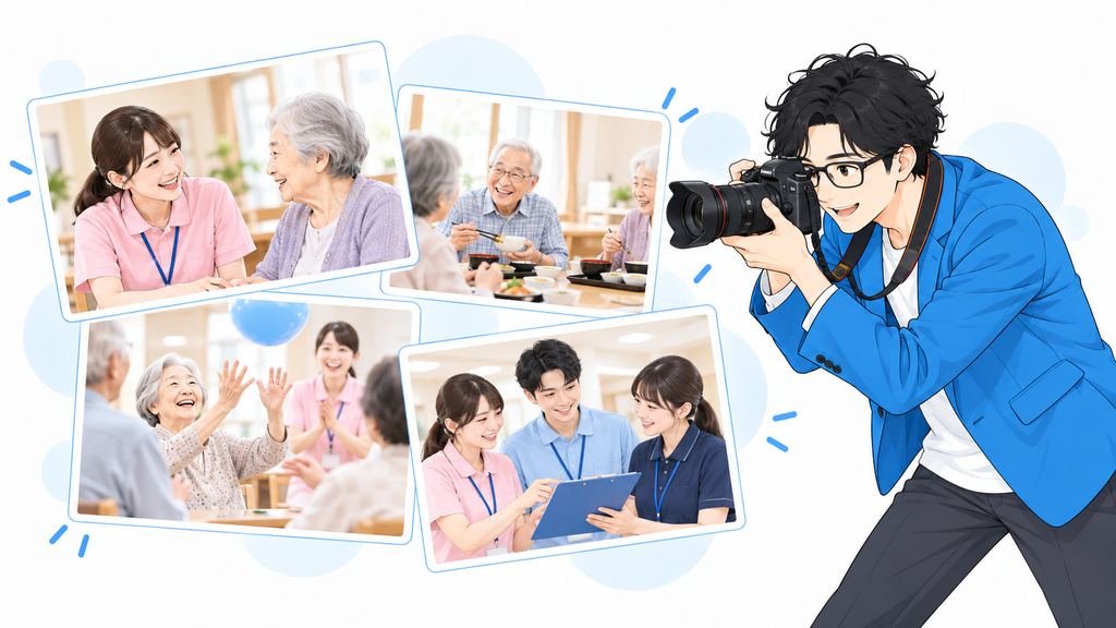 介護施設こそ写真撮影が重要です