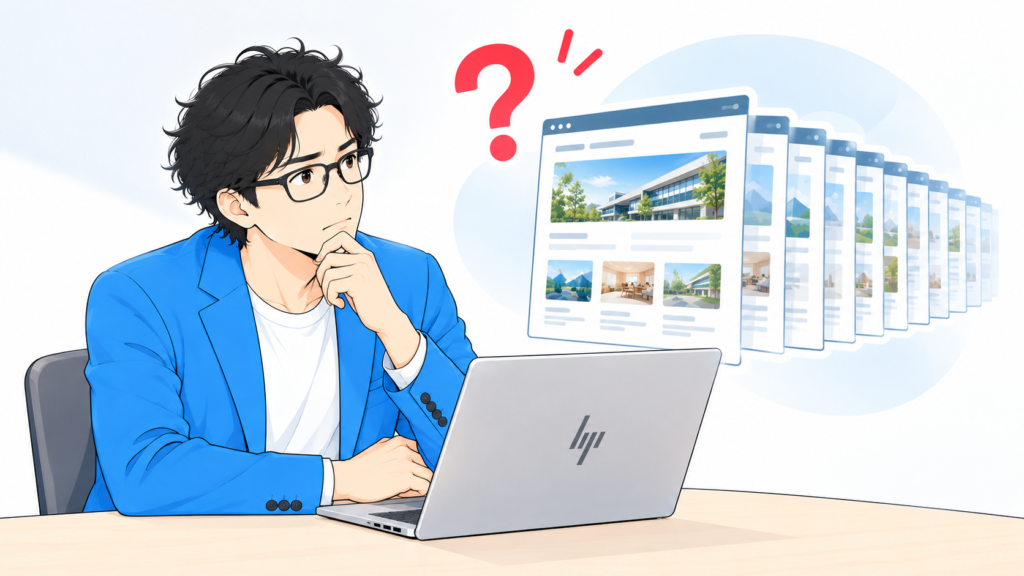 ページ数が多いから更新費用が高くなる?
